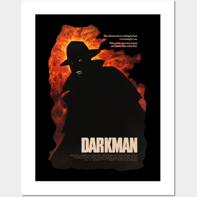 Beware... The Darkman! Wall Art by The Store Name is Available